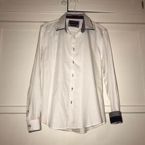 Denim & Flower long sleeve shirt